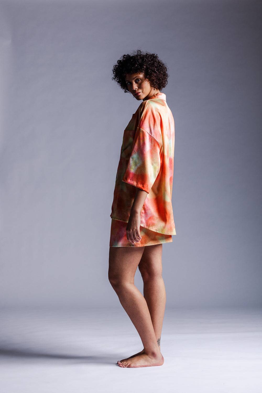 Karo Kauer Woven Shirt Aquarelle zollfrei