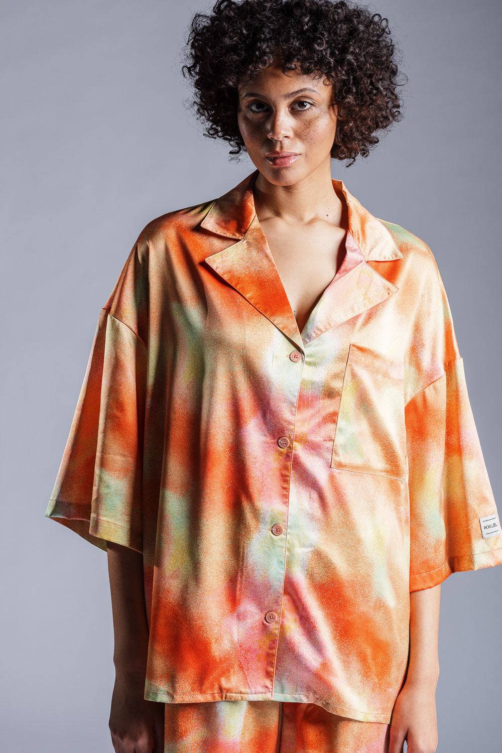 Karo Kauer Woven Shirt Aquarelle zollfrei