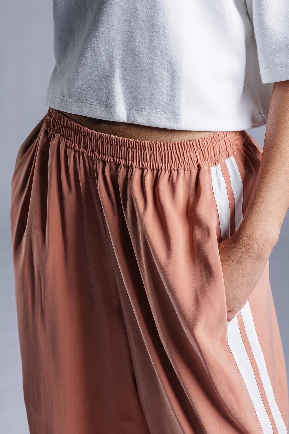 Karo Kauer Wide Leg Pants Rosewood Hotsell