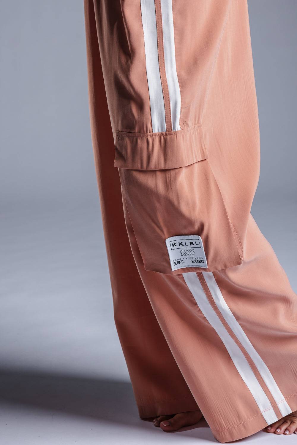 Karo Kauer Wide Leg Pants Rosewood Hotsell