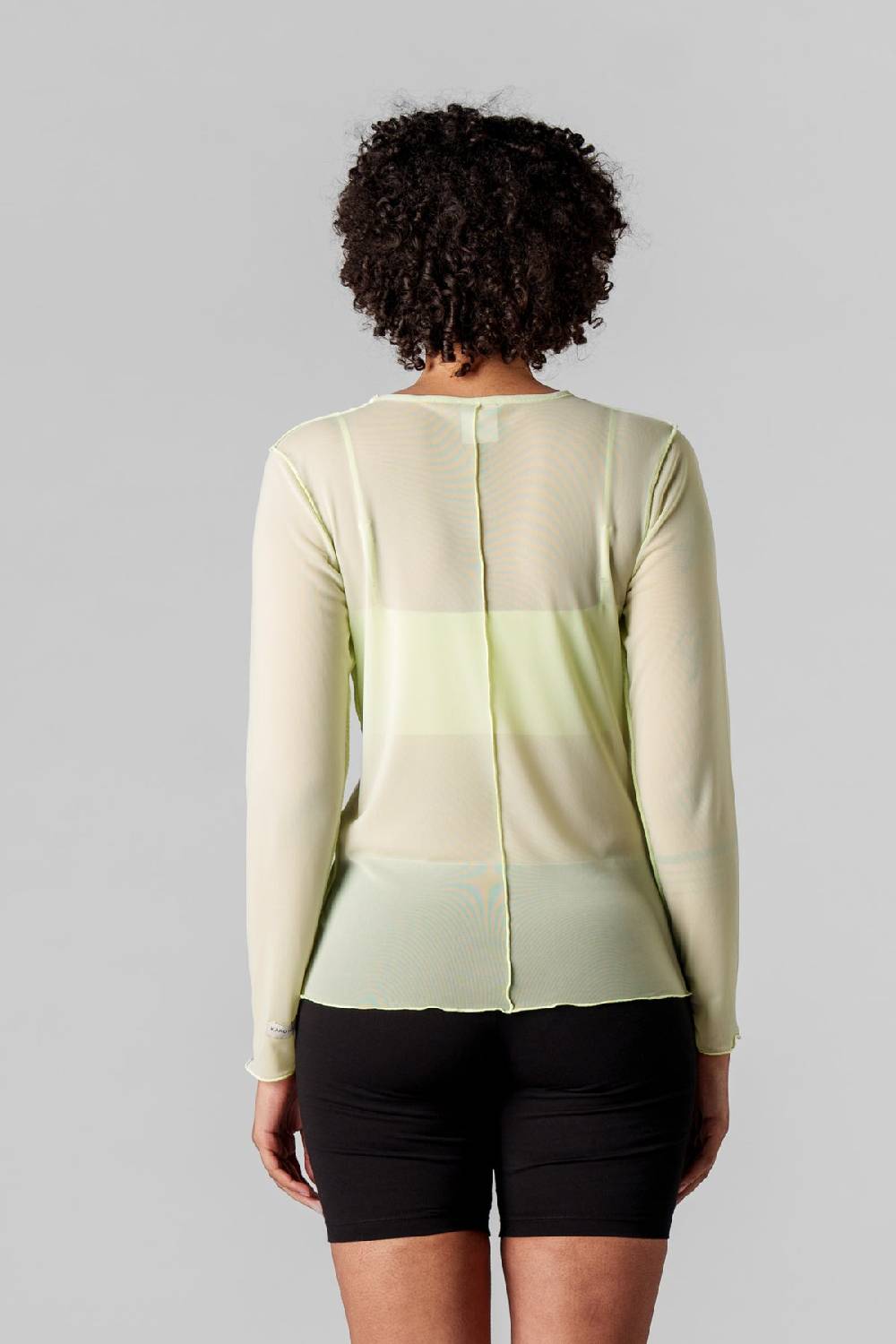 Karo Kauer Mesh Longsleeve Matcha Meist gekauft