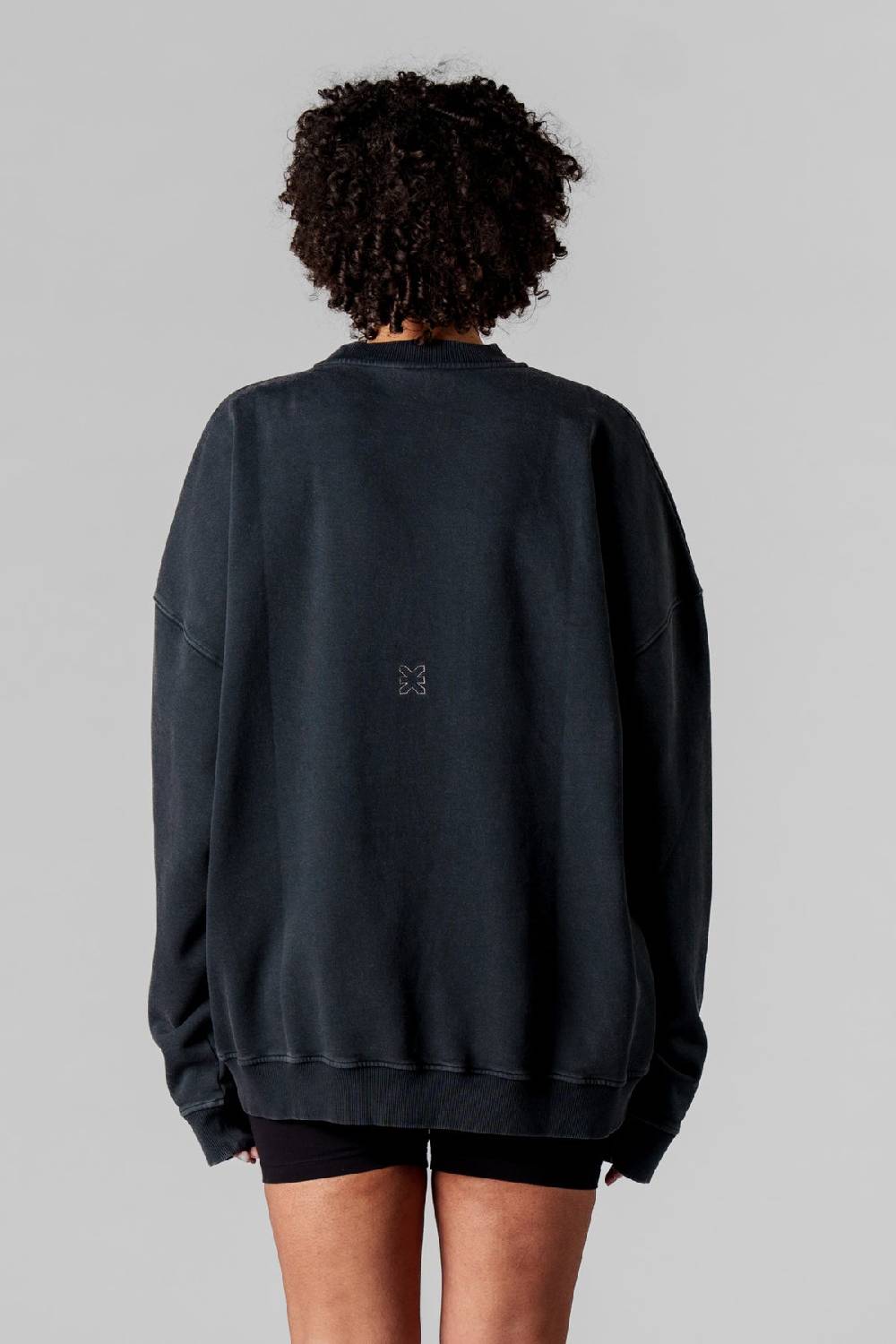Karo Kauer Sweater Washed Grey Kostenloser Versand