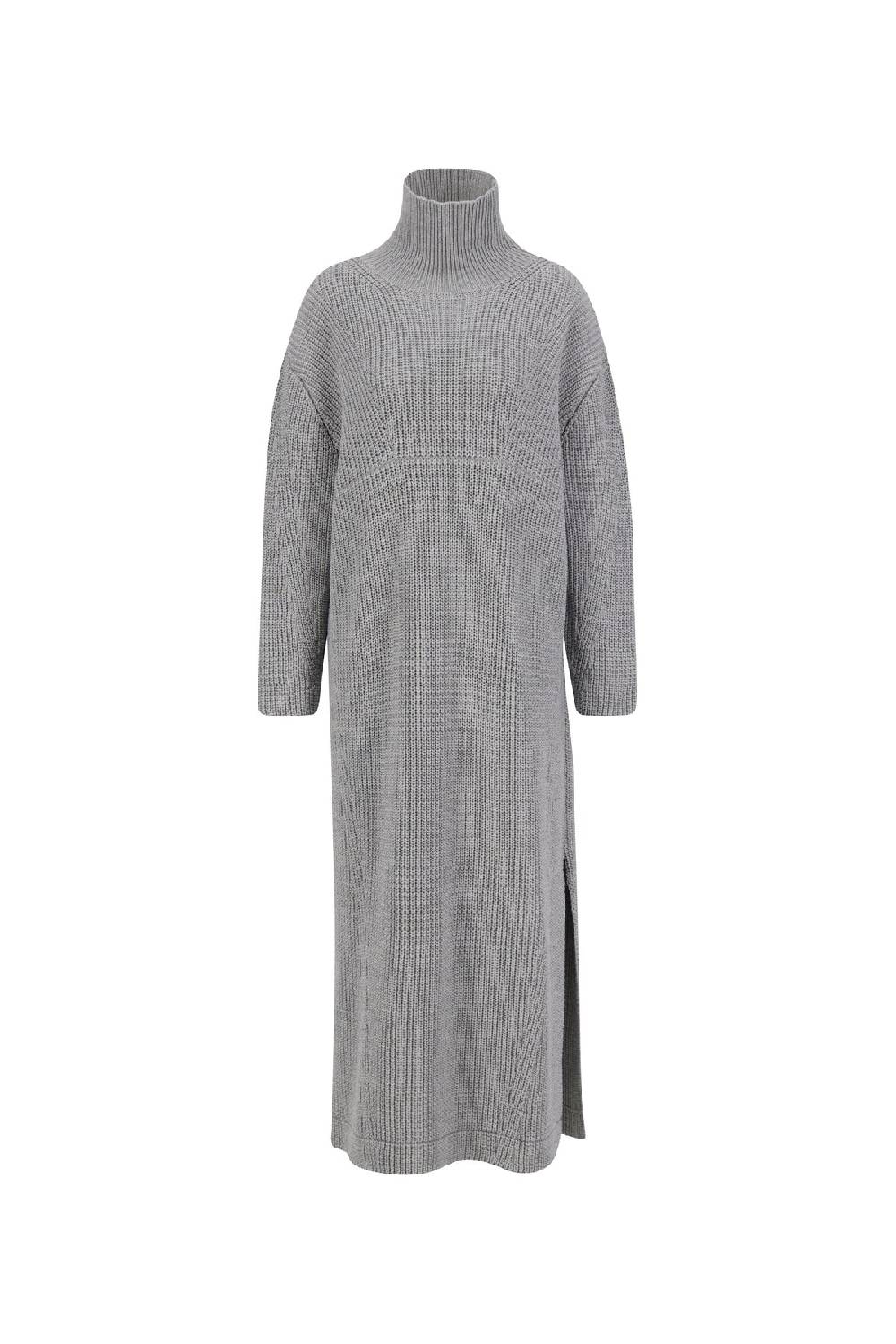 Karo Kauer Knit Dress Silver Grey Cyber Monday