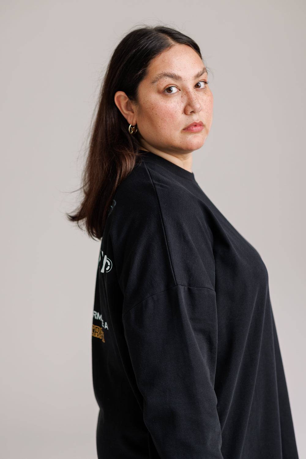 Karo Kauer Shirtdress Butterfly Black Osterangebot