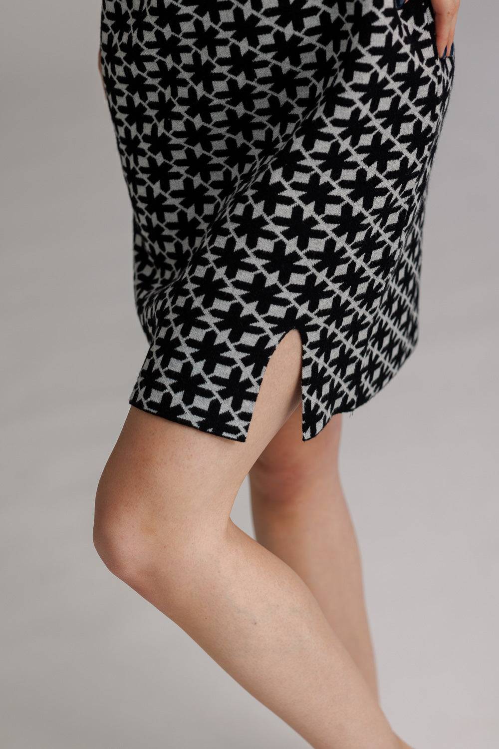 Karo Kauer Knit Dress KKLBL Black Muttertagsangebot