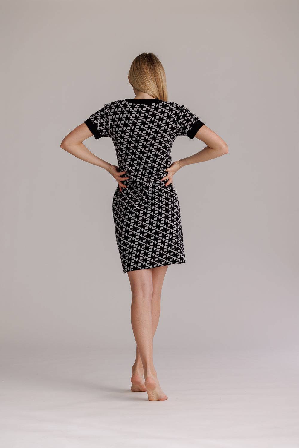 Karo Kauer Knit Dress KKLBL Black Muttertagsangebot