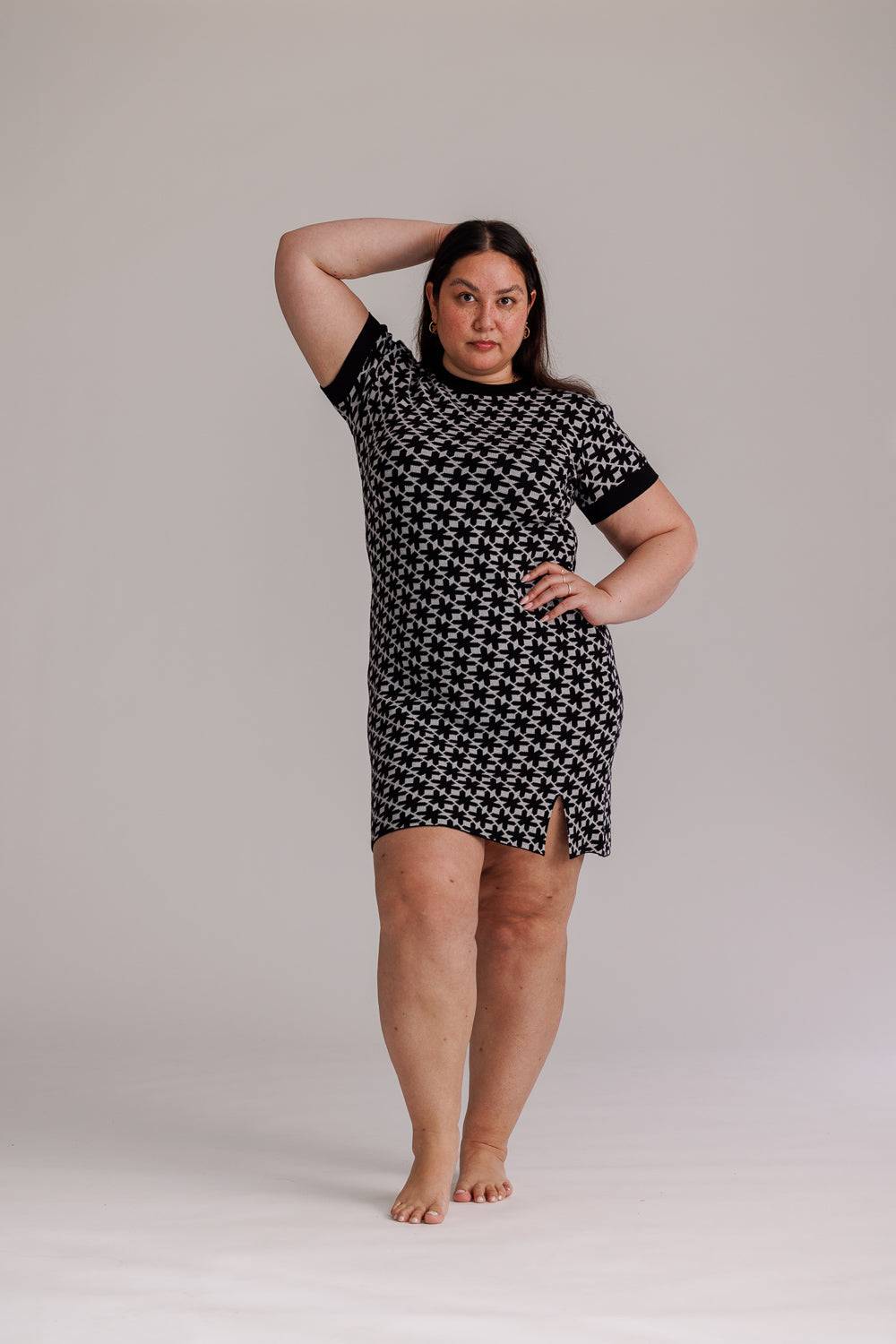 Karo Kauer Knit Dress KKLBL Black Muttertagsangebot
