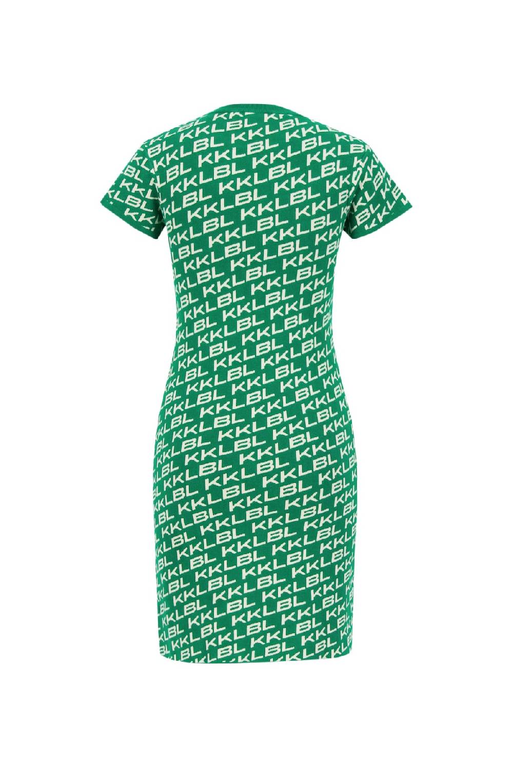 Karo Kauer Knit Dress KKLBL Green Vatertagsangebot