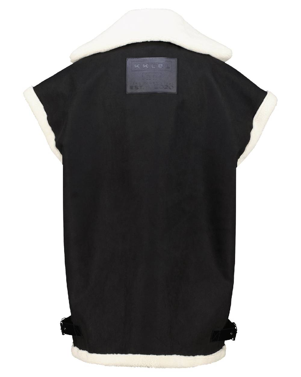 Karo Kauer Double Faced Vest Black Zeitlich begrenztes Angebot