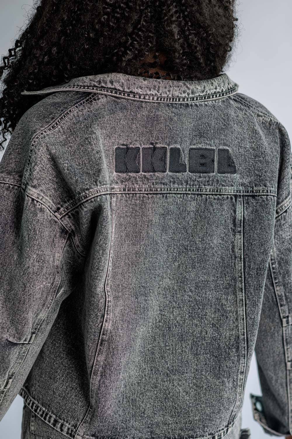 Karo Kauer Denim Jacket Black Exklusive Angebote