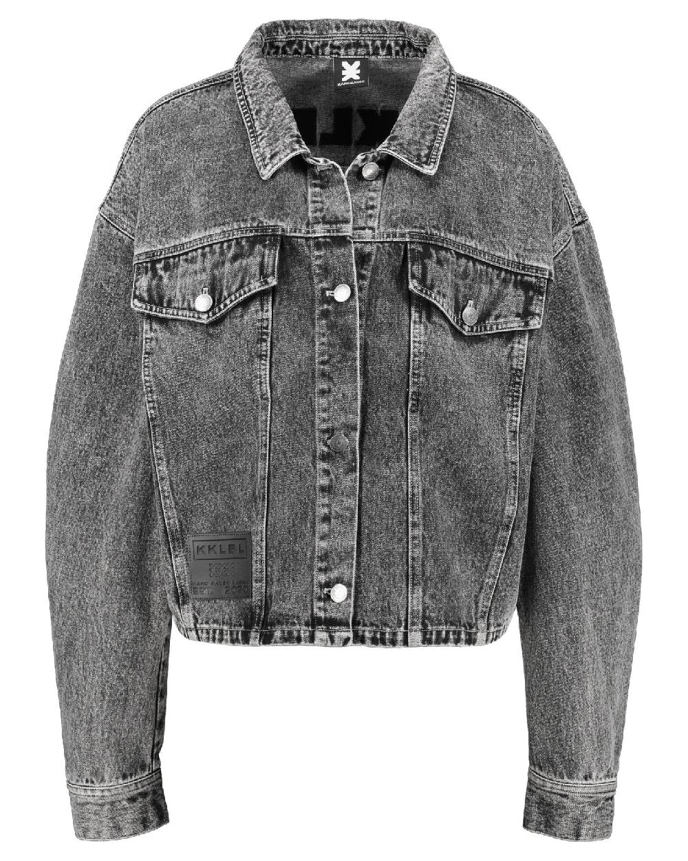 Karo Kauer Denim Jacket Black Exklusive Angebote