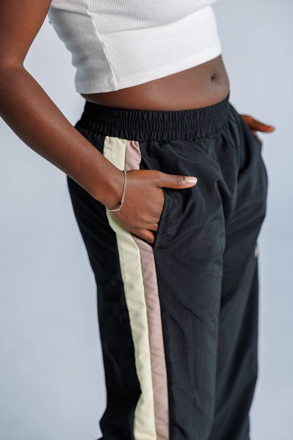 Karo Kauer Trackpants Black Neuheiten