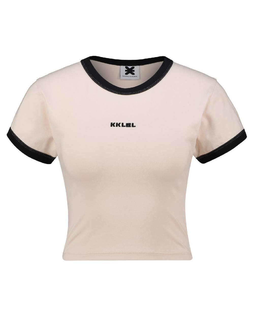 Karo Kauer Cropped Ringer Shirt Räumungsverkauf