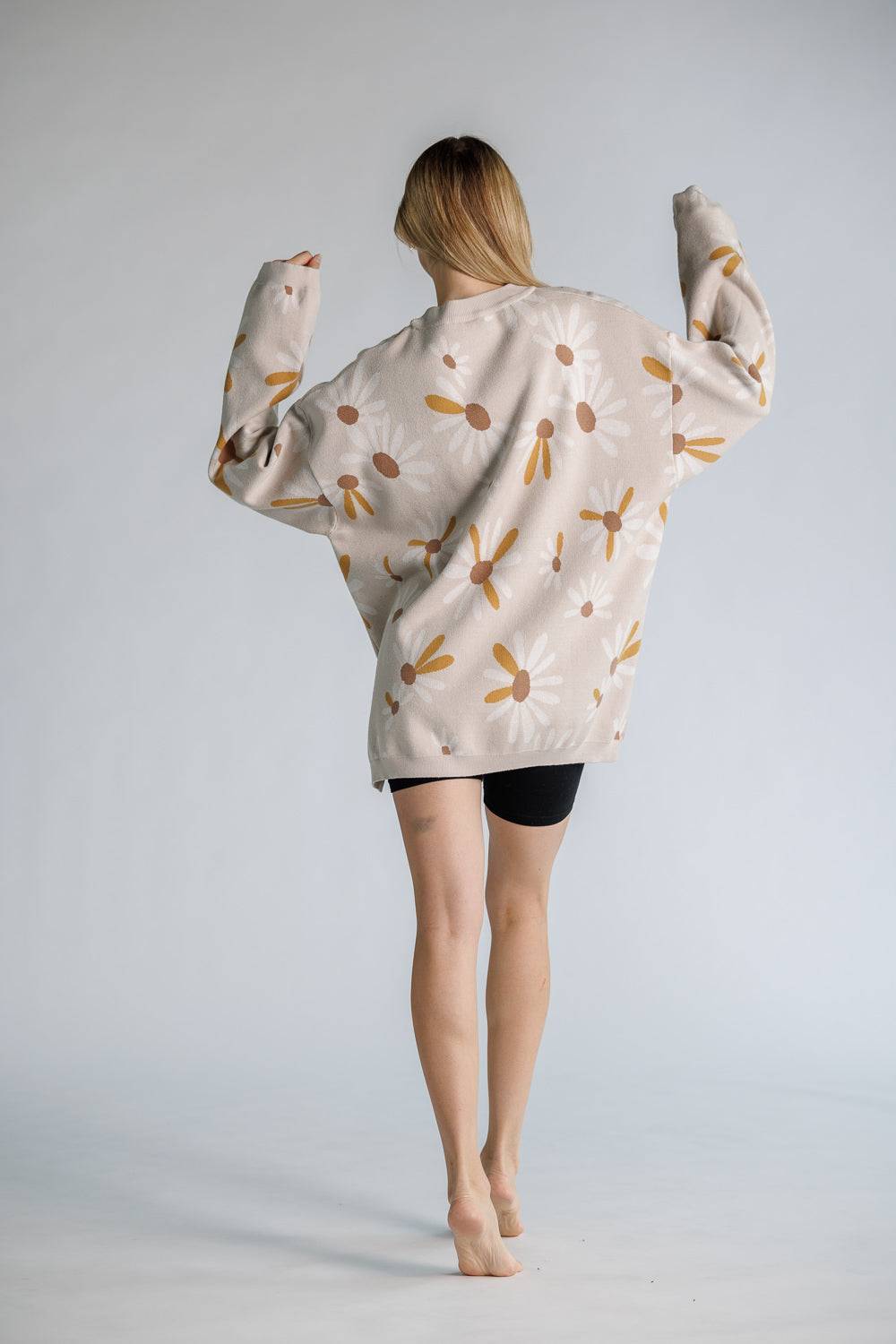 Karo Kauer Knit Flower Sweater Sonderangebote