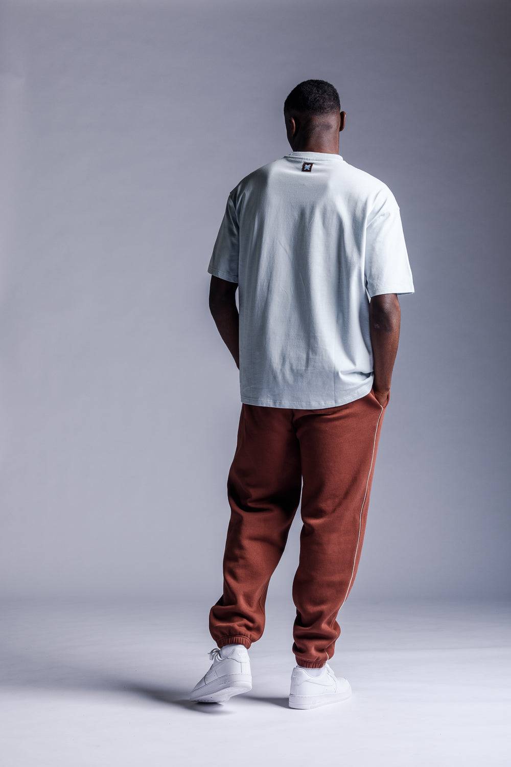 Karo Kauer Jogger Pants Brown Auslauf