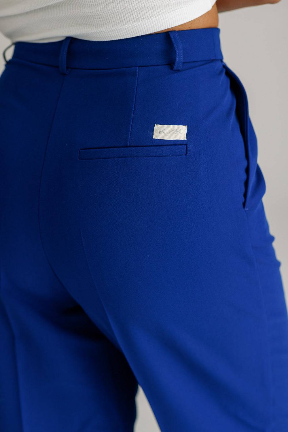 Karo Kauer Formal Pants Blue Rabatt