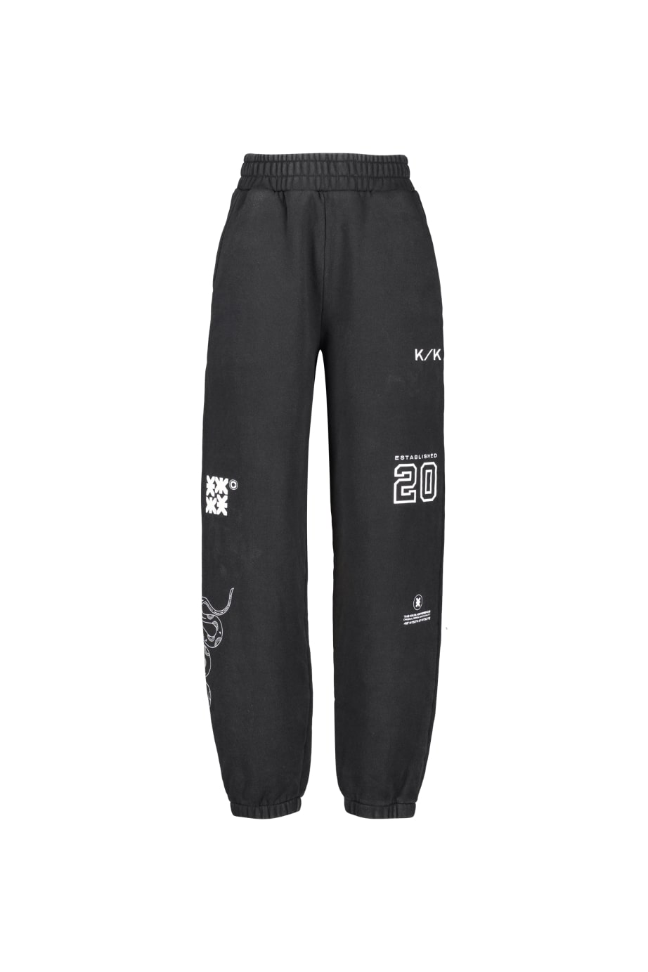 Karo Kauer Joggerpants Faded Black Flash Sale