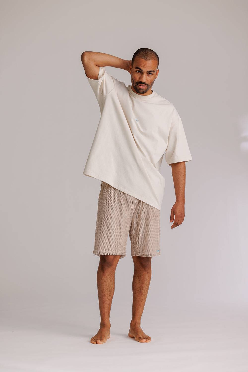 Karo Kauer Mesh Shorts Sand Online Shopping