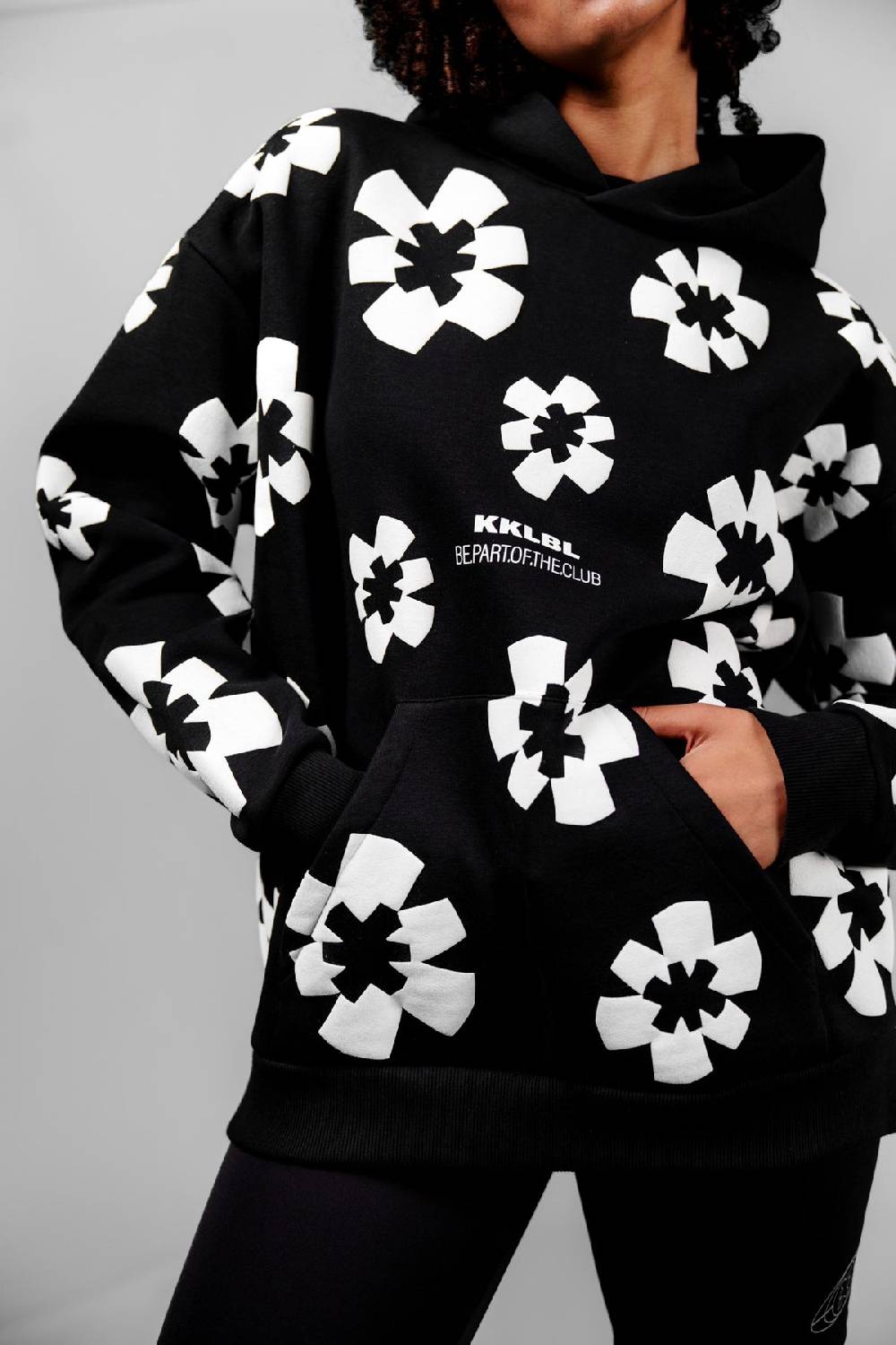 Karo Kauer Hoodie Birthday Flower Black Friday