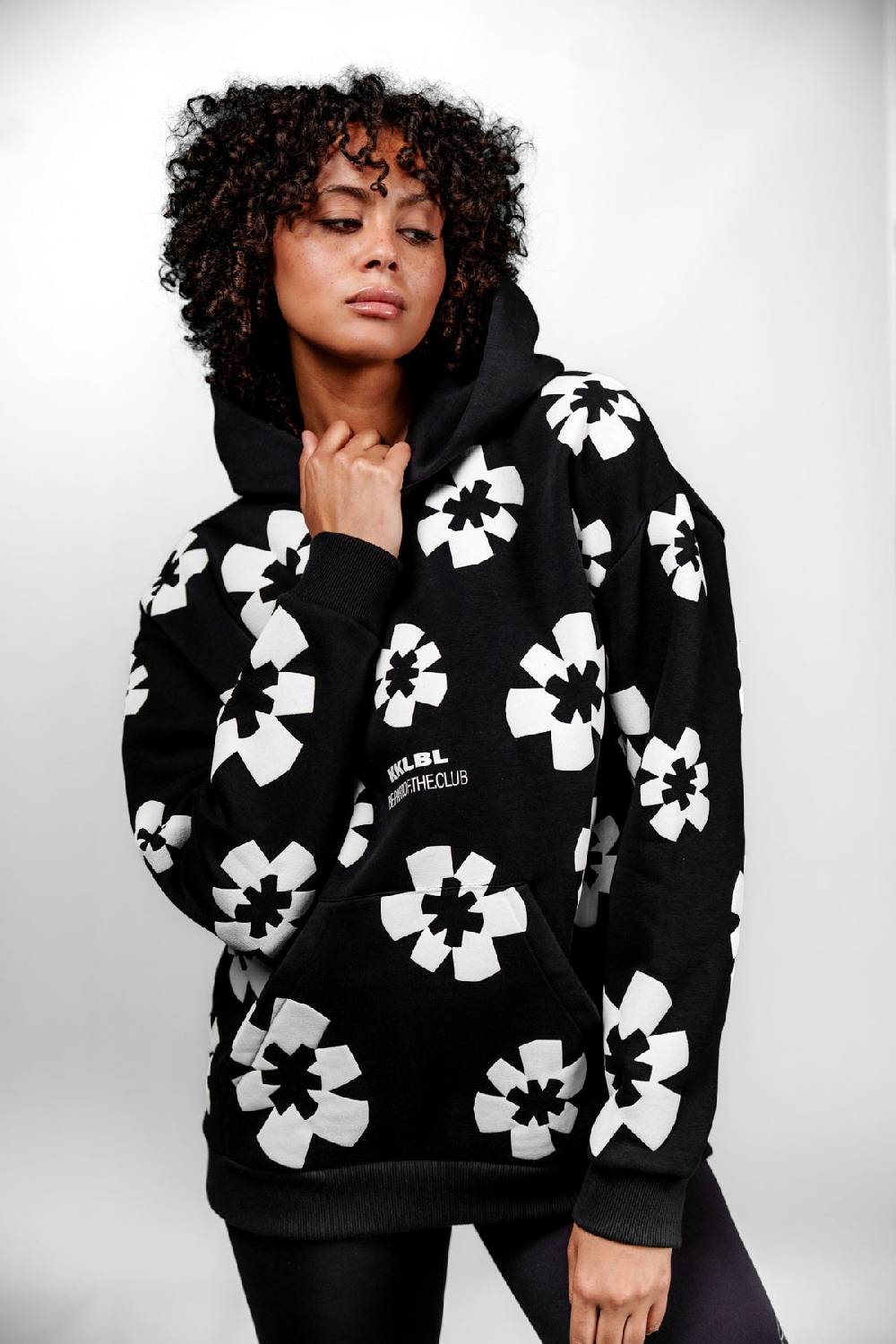 Karo Kauer Hoodie Birthday Flower Black Friday