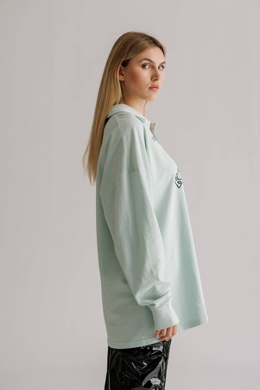 Karo Kauer Poloshirt Glacier Blue Letzte 3 Tage