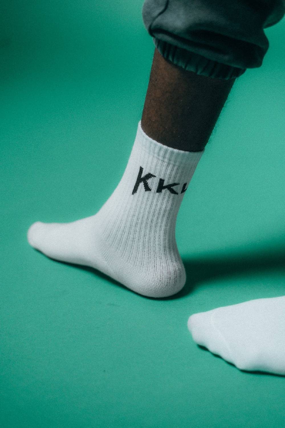 Karo Kauer Socks KKLBL White Letzter Tag