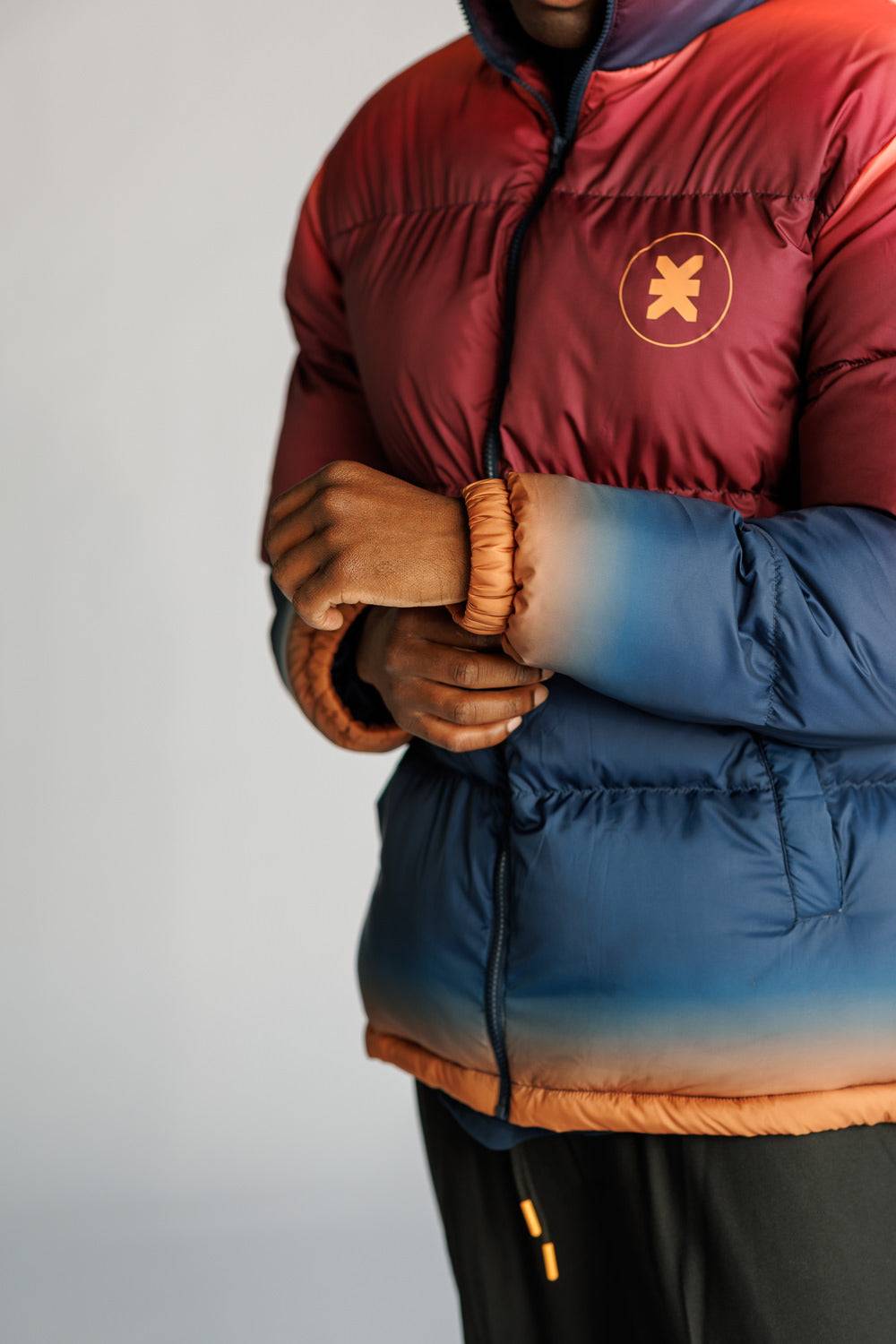 Karo Kauer Puffer Jacket Multicolour Kostenloser Versand international