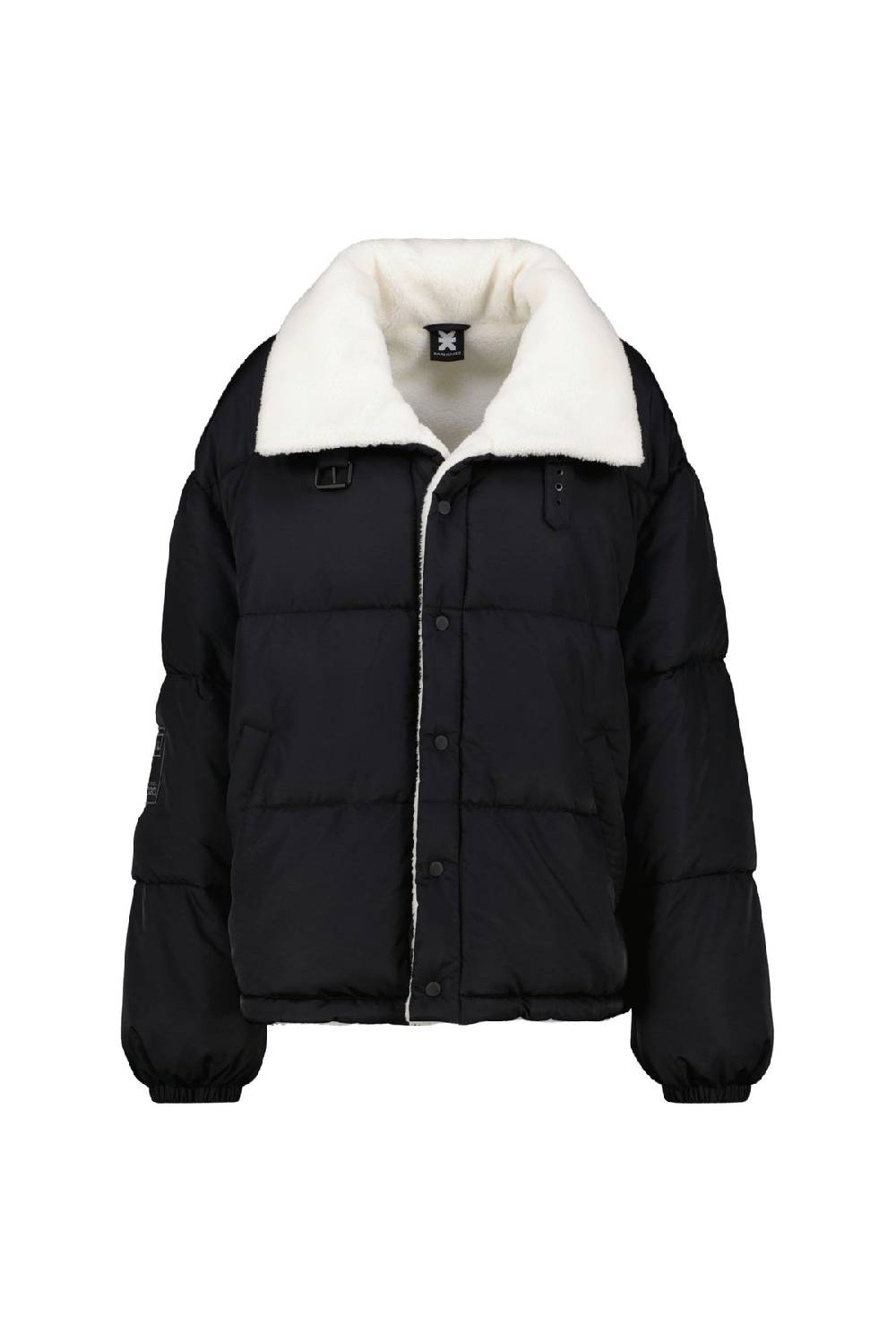 Karo Kauer Puffer Jacket Black Begrenzt auf 3 Tage