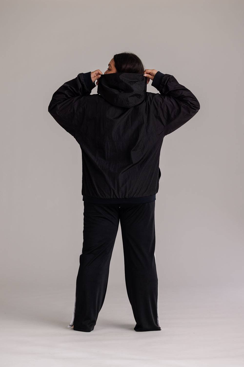 Karo Kauer Windbreaker Black Black Friday Preise