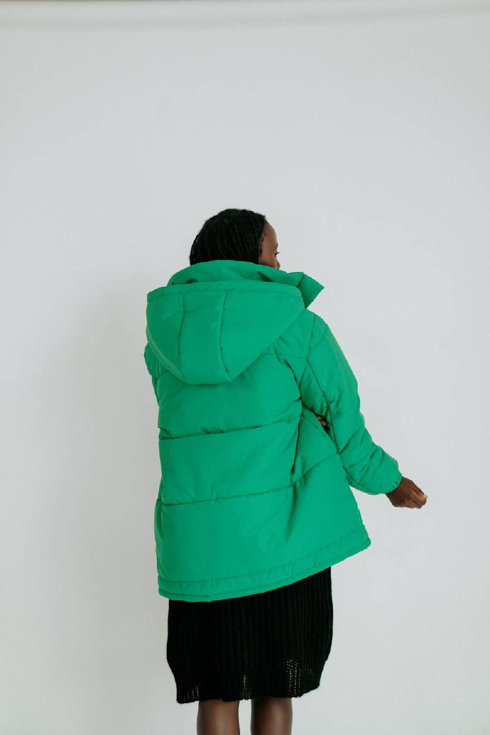 Karo Kauer Puffer Jacket Green Outlet