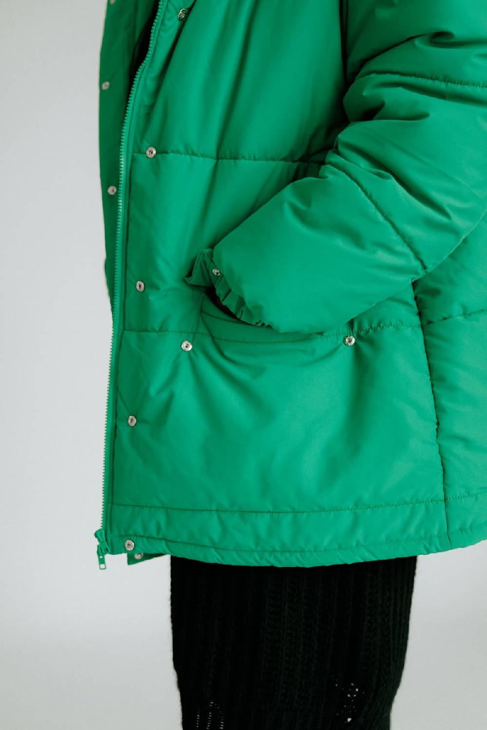 Karo Kauer Puffer Jacket Green Outlet