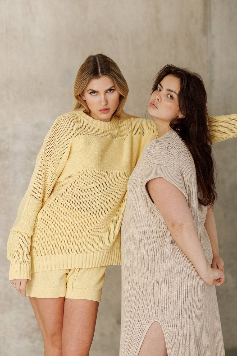 Karo Kauer Knit Shorts Light Yellow Großer Ausverkauf
