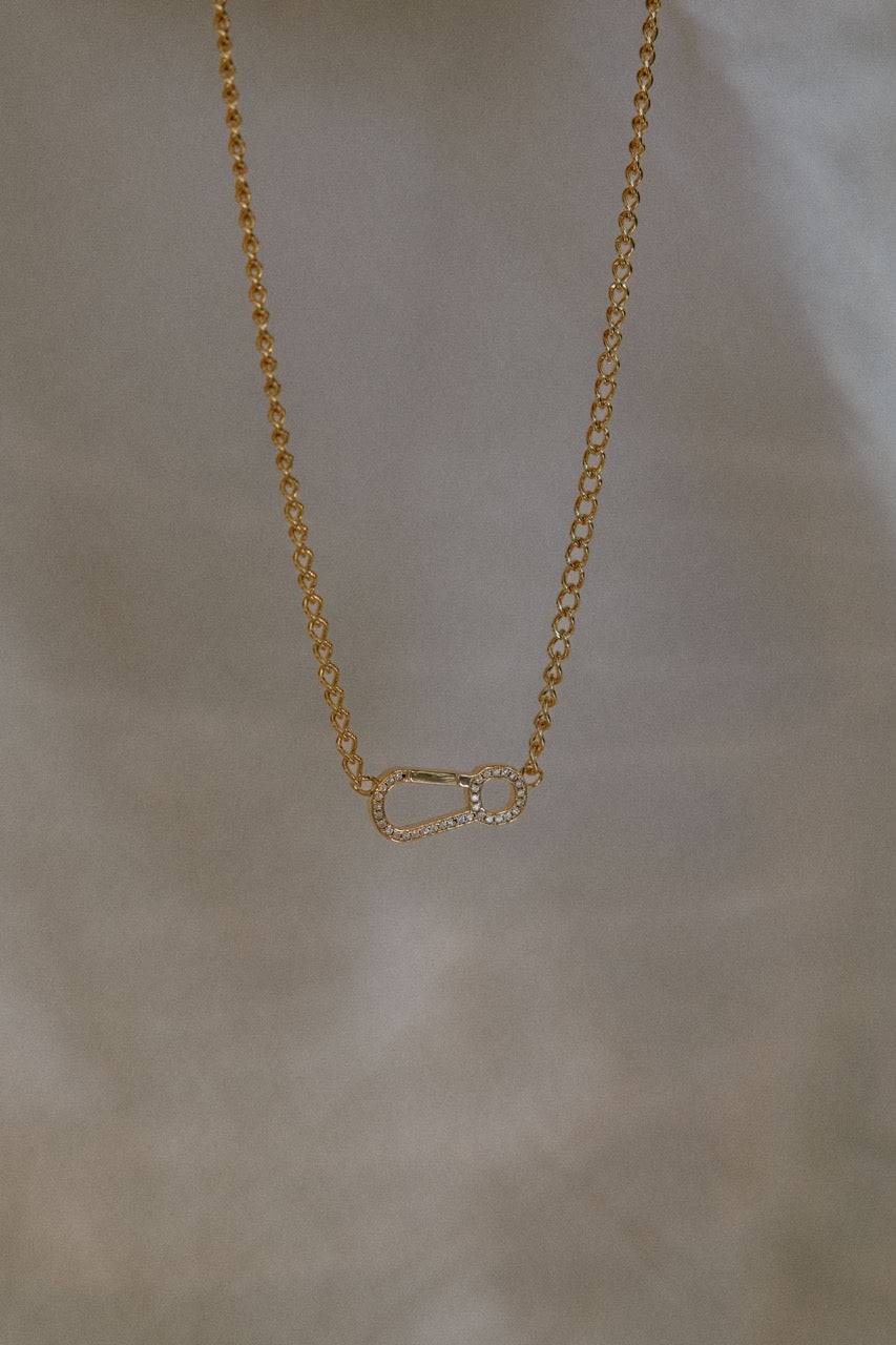Karo Kauer Chain Carabiner Gold Riesige Ersparnisse
