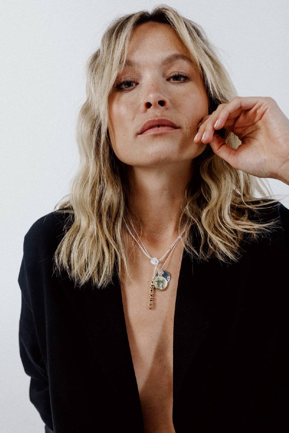 Karo Kauer KK Y-Necklace Bicolor Silver/Gold Super Sparpreis