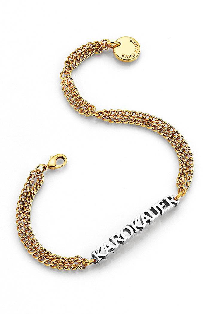 Karo Kauer KK Bracelet Bicolor Gold/Silver Bis zu 50% Rabatt