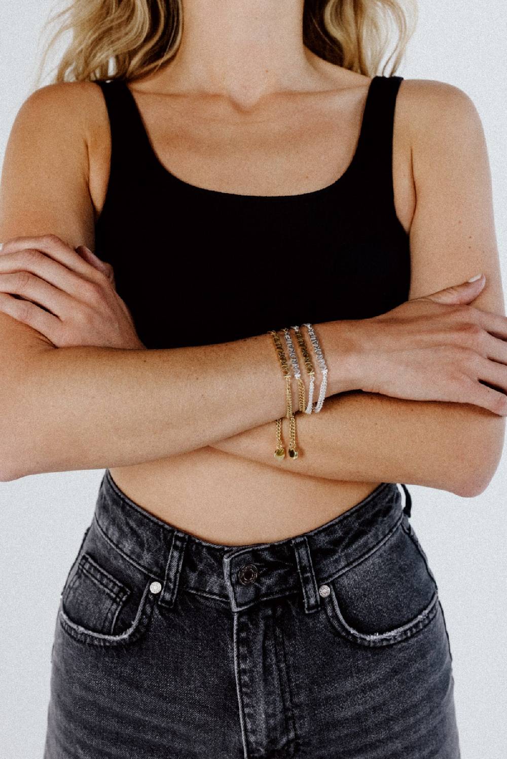 Karo Kauer KK Bracelet Bicolor Gold/Silver Bis zu 50% Rabatt