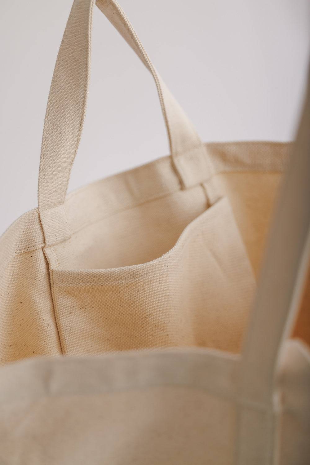 Karo Kauer Canvas Bag Offwhite Fabrikverkauf
