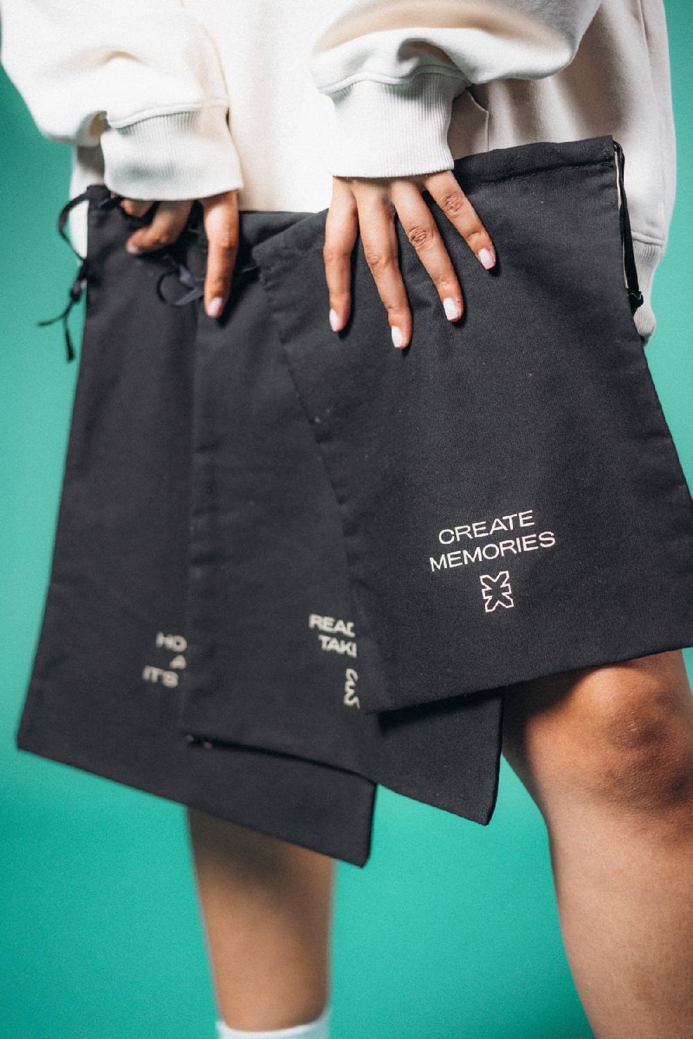 Karo Kauer 3er Pack Travel Bags Quotes Günstig kaufen