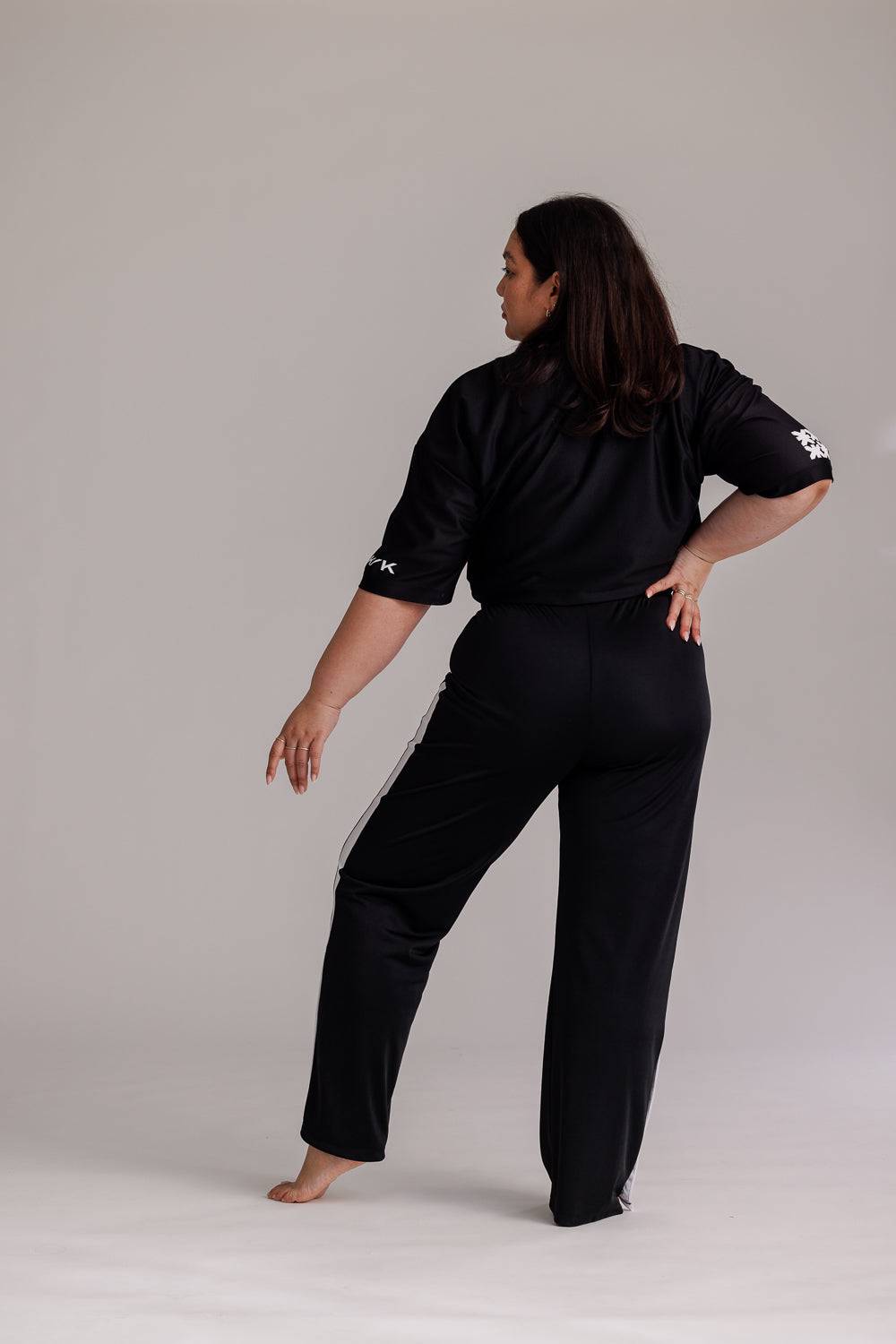 Karo Kauer T-Shirt Cropped Baseball Saisonale Angebote
