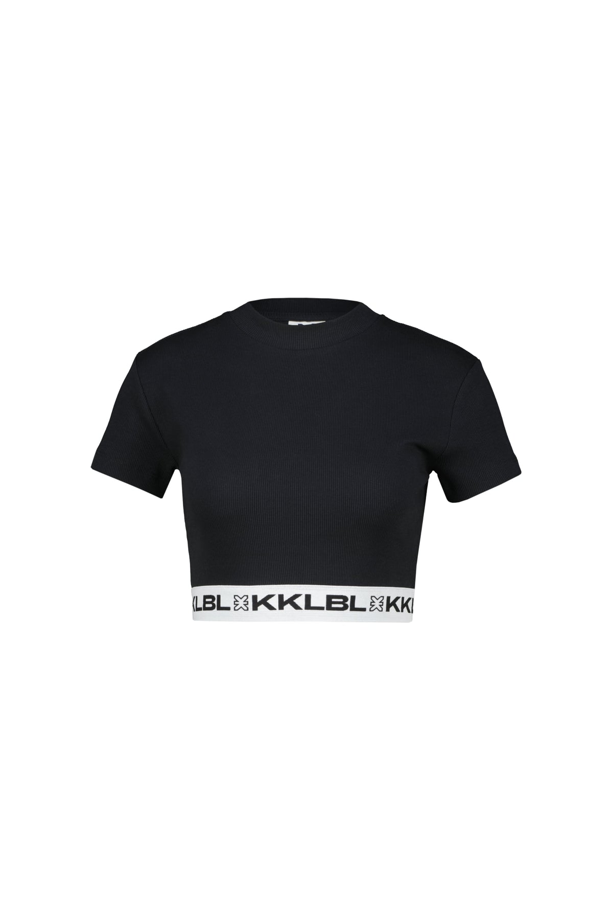 Karo Kauer Rib Top Basic Black Riesige Ersparnisse