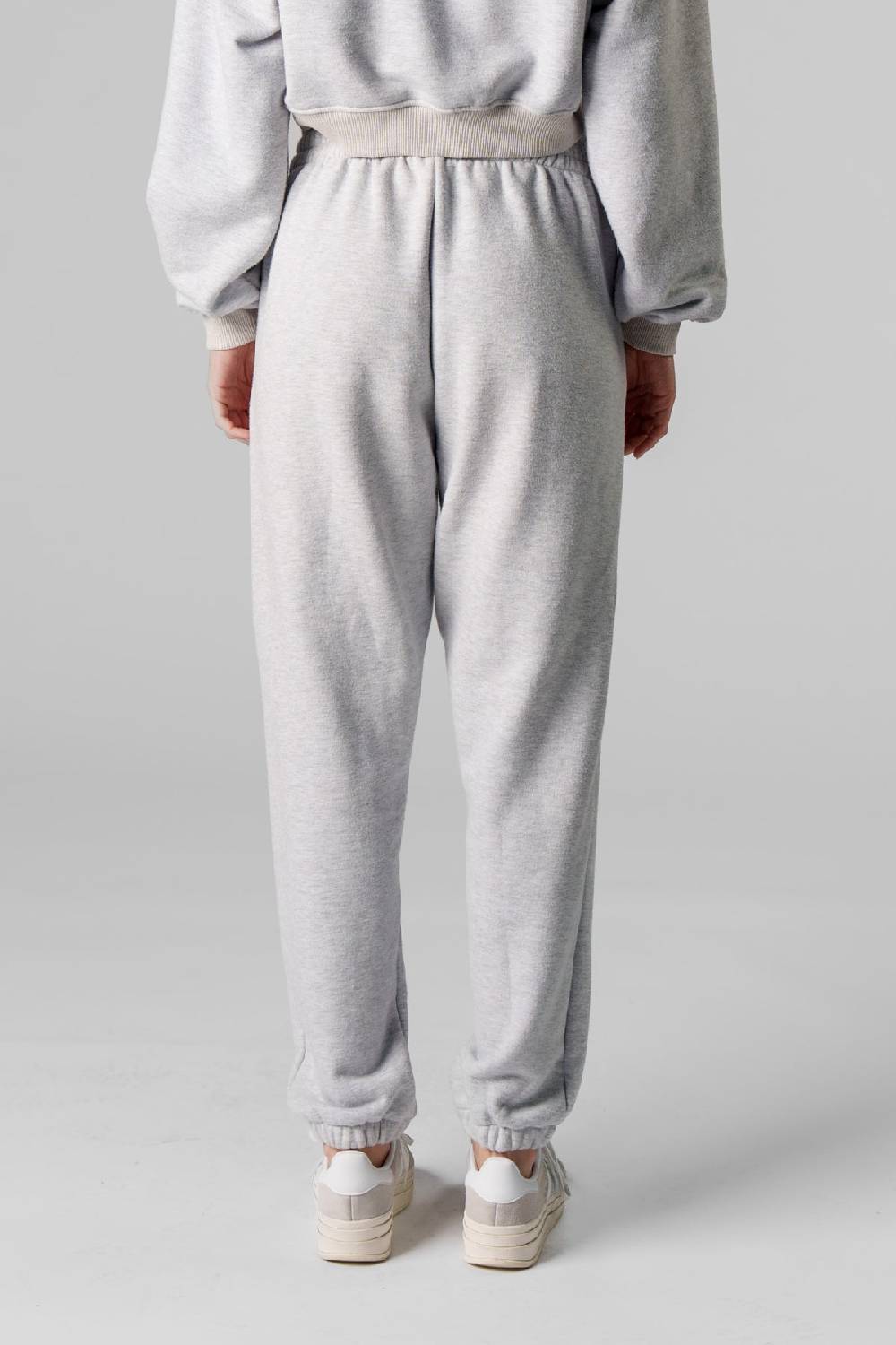 Karo Kauer Jogger Pants Melange Kostenlose Rückgabe
