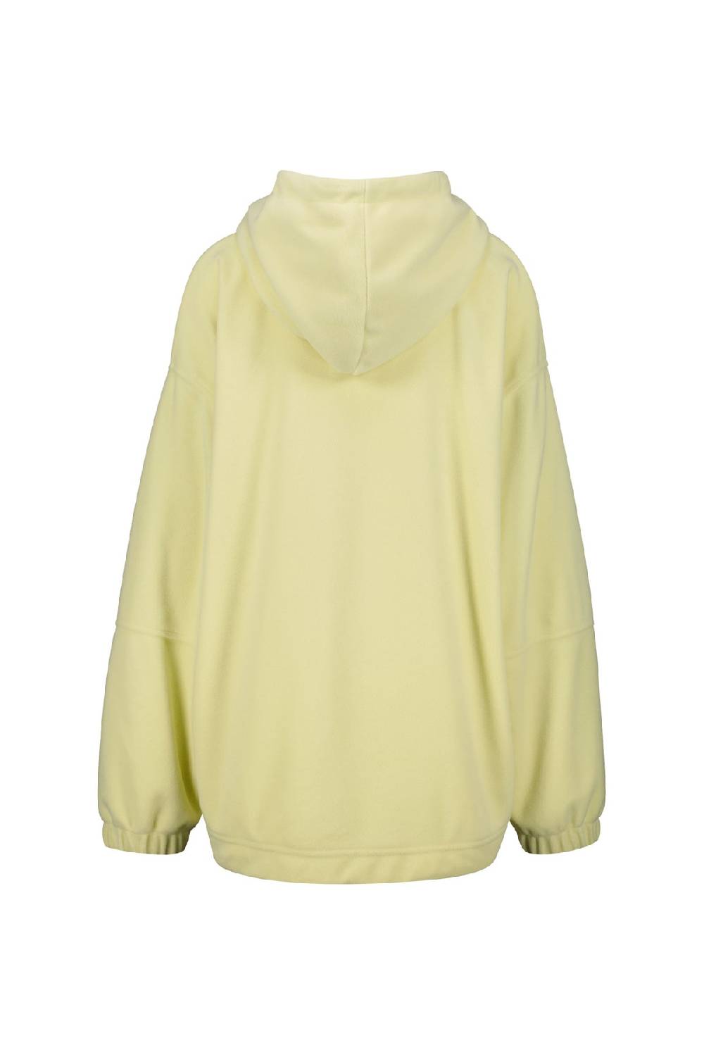 Karo Kauer Zipped Fleece Light Yellow Letzter Tag