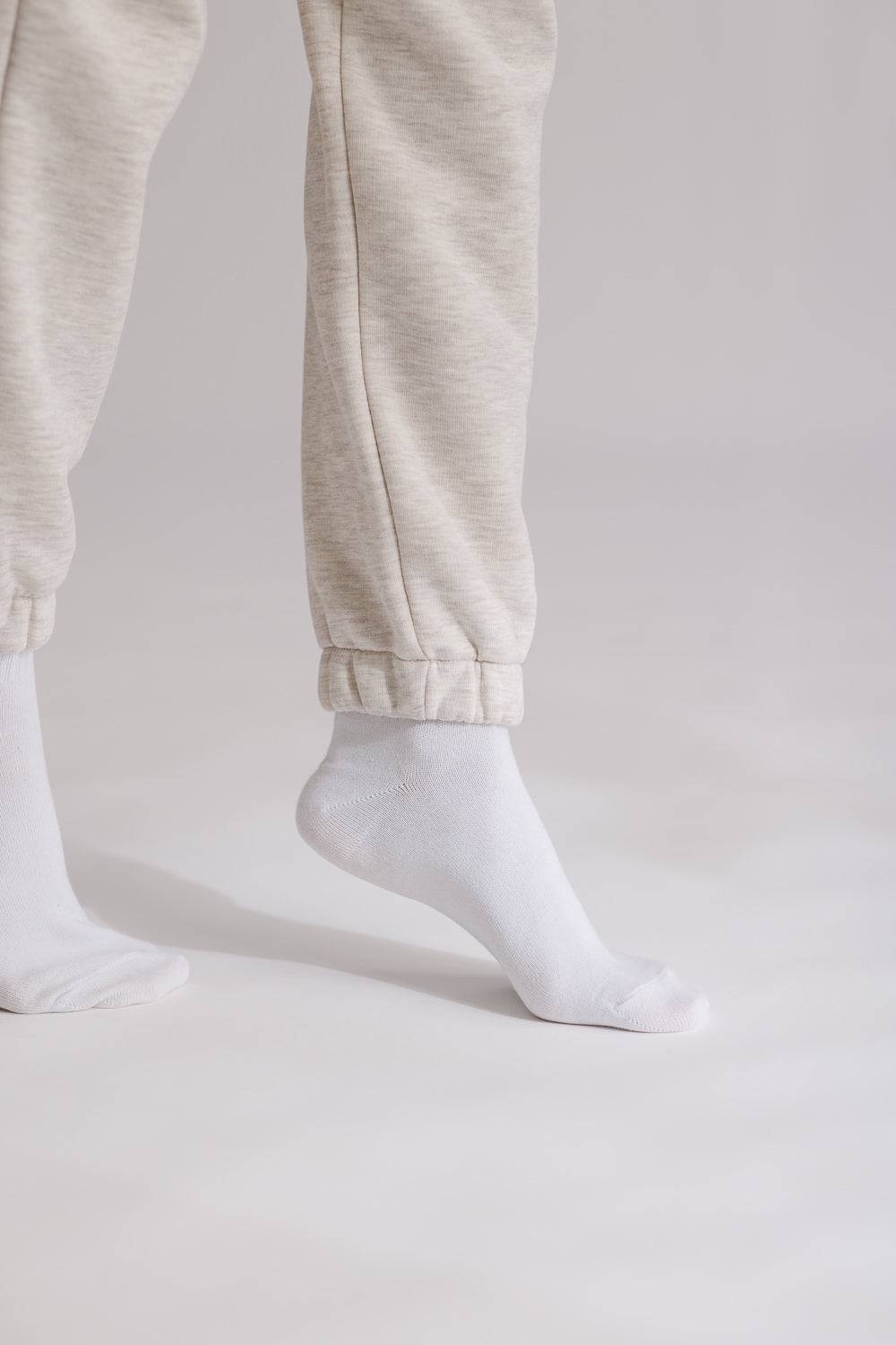Karo Kauer Jogger Pants Basic Sand Melange 50% Rabatt mit kostenlosem Versand