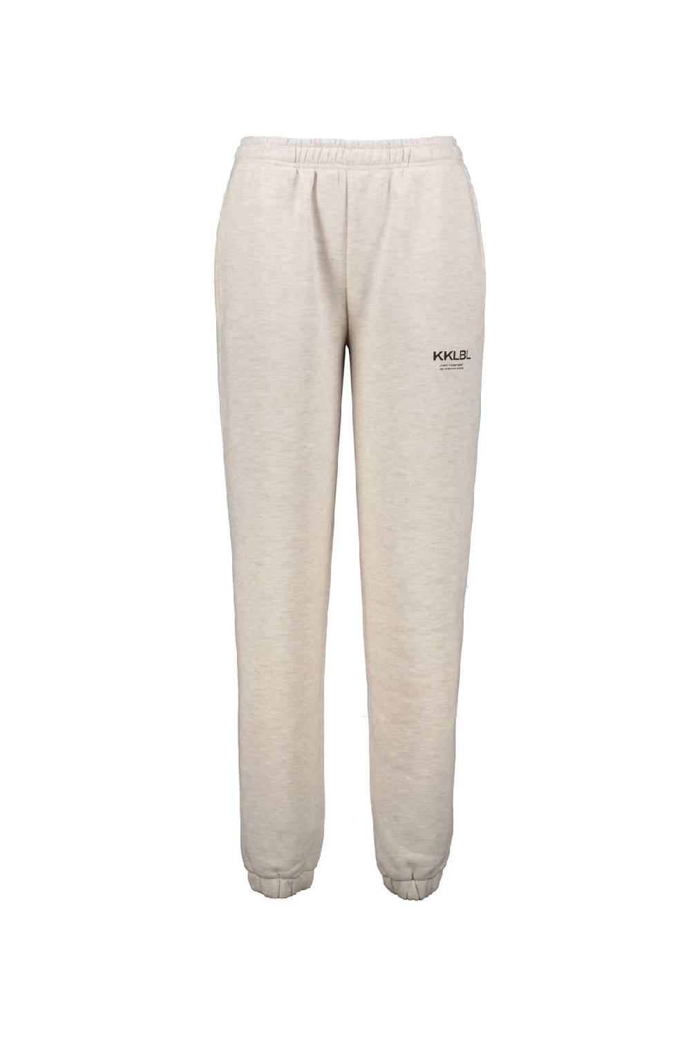 Karo Kauer Jogger Pants Basic Sand Melange 50% Rabatt mit kostenlosem Versand