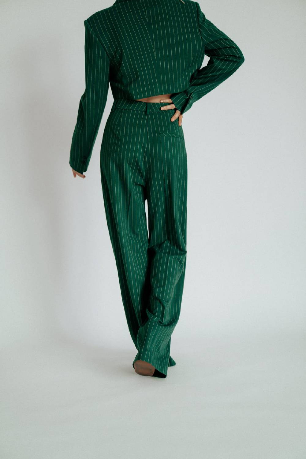 Karo Kauer Formal Pants Sapphire Green Black Friday Preise