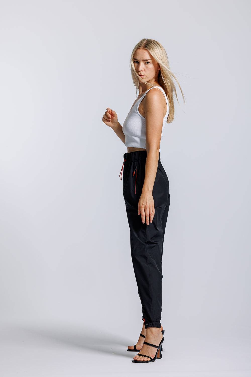 Karo Kauer Trackpants Black Im Verkauf