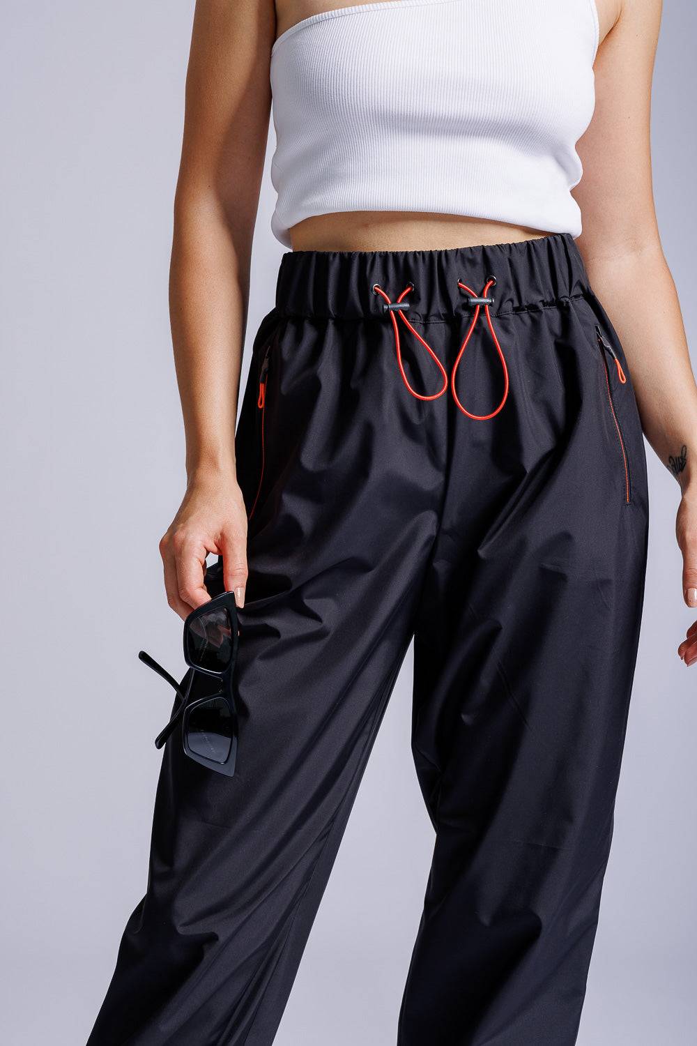 Karo Kauer Trackpants Black Im Verkauf