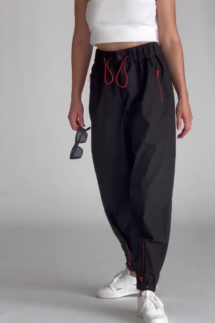 Karo Kauer Trackpants Black Im Verkauf