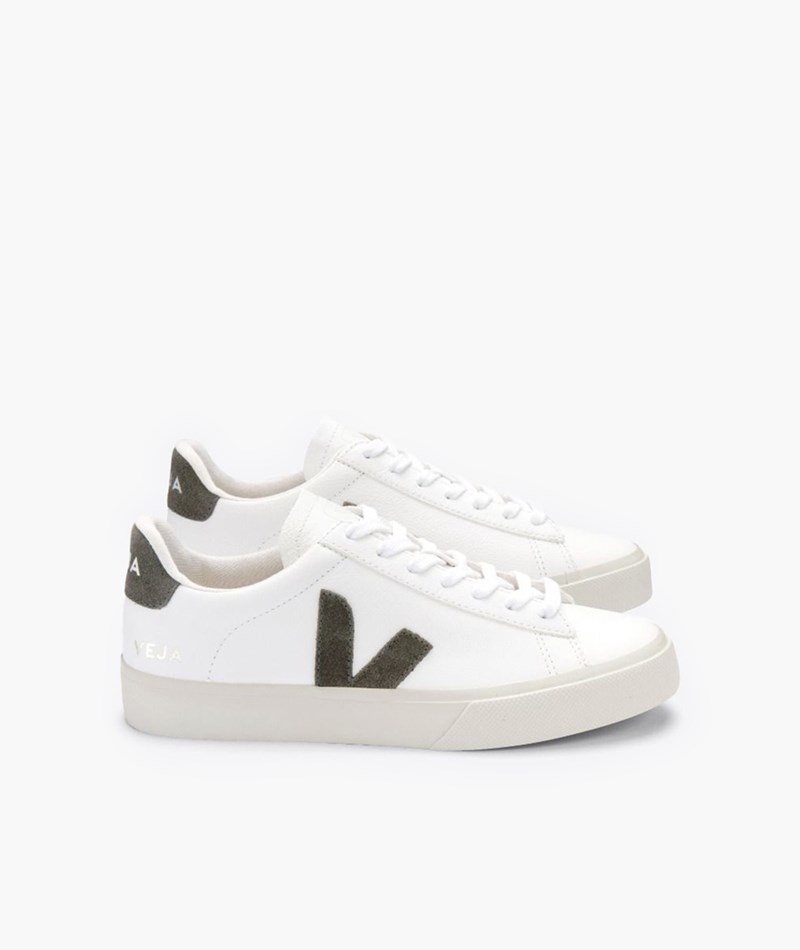 Kauf Dich Glücklich VEJA Campo Sneaker Weiü/Khaki