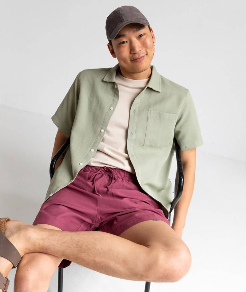 Kauf Dich Glücklich CARHARTT WIP Chase Swim Badehose Rot Nur noch ein Tag übrig